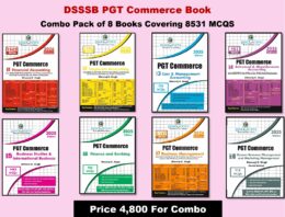 DSSSB PGT Commerce Books
